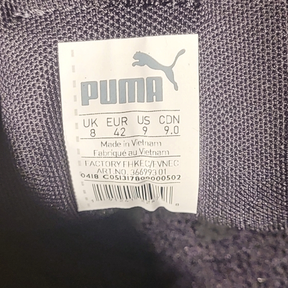 RARE NWOT 36699301 Puma Men's Astro Cup SL Sneakers Black Suede Size 9 - Picture 10 of 11